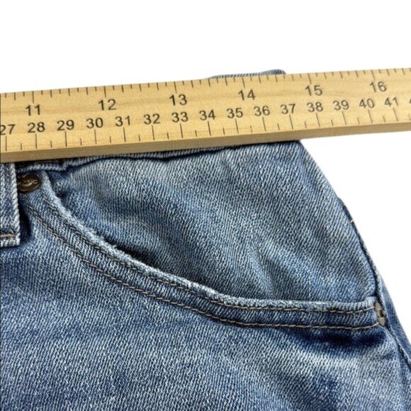 KanCan Jeans Straight Distressed High Rise Women's Size 28 - Picture 7 of 10